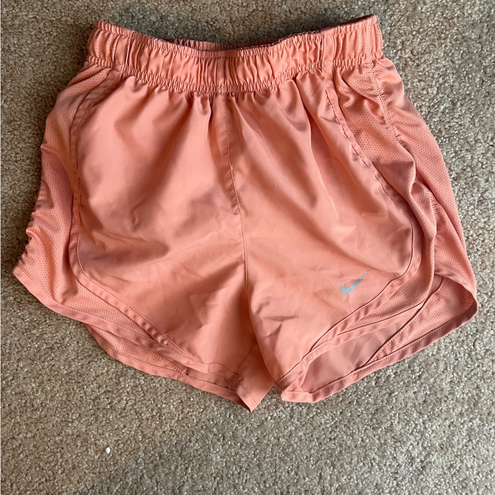 Peach Nike Athletic Shorts